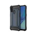 For OPPO A53 2020 Magic Armor TPU + PC Combination Phone Case(Navy Blue) - 1