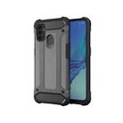 For OPPO A53 2020 Magic Armor TPU + PC Combination Phone Case(Grey) - 1