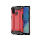 For OPPO A53 2020 Magic Armor TPU + PC Combination Phone Case(Red) - 1