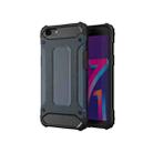 For OPPO A71 Magic Armor TPU + PC Combination Phone Case(Navy Blue) - 1