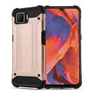 For OPPO A73 4G/F17 Magic Armor TPU + PC Combination Phone Case(Rose Gold) - 1
