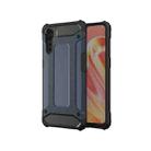 For OPPO A91 Magic Armor TPU + PC Combination Phone Case(Navy Blue) - 1