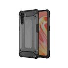 For OPPO A91 Magic Armor TPU + PC Combination Phone Case(Grey) - 1