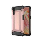 For OPPO A91 Magic Armor TPU + PC Combination Phone Case(Rose Gold) - 1