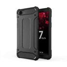 For OPPO F7 Youth Magic Armor TPU + PC Combination Phone Case(Black) - 1