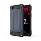 For OPPO F7 Youth Magic Armor TPU + PC Combination Phone Case(Navy Blue) - 1