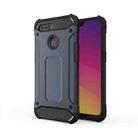 For OPPO F9 Magic Armor TPU + PC Combination Phone Case(Navy Blue) - 1