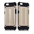 For OPPO R9S Magic Armor TPU + PC Combination Phone Case(Gold) - 1