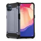 For OPPO Reno4 SE Magic Armor TPU + PC Combination Phone Case(Navy Blue) - 1