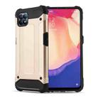 For OPPO Reno4 SE Magic Armor TPU + PC Combination Phone Case(Gold) - 1