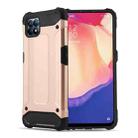 For OPPO Reno4 SE Magic Armor TPU + PC Combination Phone Case(Rose Gold) - 1