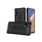 For OPPO Reno5 Lite/A94 Magic Armor TPU + PC Combination Phone Case(Black) - 1