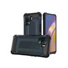 For OPPO Reno5 Lite/A94 Magic Armor TPU + PC Combination Phone Case(Navy Blue) - 1