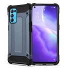 For OPPO Reno5 5G Magic Armor TPU + PC Combination Phone Case(Navy Blue) - 1