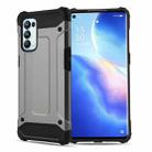 For OPPO Reno5 Pro 5G Magic Armor TPU + PC Combination Phone Case(Grey) - 1