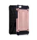 For vivo V5 Magic Armor TPU + PC Combination Phone Case(Rose Gold) - 1