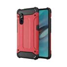For vivo V15 Pro Magic Armor TPU + PC Combination Phone Case(Red) - 1