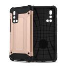 For vivo V19 Magic Armor TPU + PC Combination Phone Case(Rose Gold) - 1