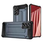 For Samsung Galaxy A73 2022 Magic Armor TPU + PC Combination Phone Case(Navy Blue) - 1