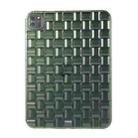 For iPad Air 2020 / 2022 10.9 Cube Shockproof Silicone Tablet Case(Dark Green) - 1
