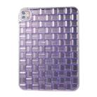 For iPad mini 4 / 5 Cube Shockproof Silicone Tablet Case(Purple) - 1