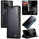 For Samsung Galaxy S20 Ultra CaseMe 003 Crazy Horse Texture Leather Phone Case(Black) - 1