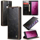 For Samsung Galaxy S9 CaseMe 003 Crazy Horse Texture Leather Phone Case(Coffee) - 1
