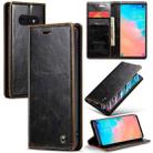 For Samsung Galaxy S10e CaseMe 003 Crazy Horse Texture Leather Phone Case(Coffee) - 1