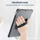 Handheld 360-degree Rotating Holder Tablet Case For iPad 10.2 / 10.5 / Air 3(Grey) - 5