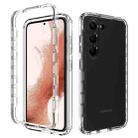 For Samsung Galaxy S23+ 5G Transparent Gradient Color TPU + PC Protective Phone Case(Transparent) - 1