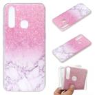 For Huawei Y7p Coloured Drawing Pattern Transparent TPU Case(Marble) - 1