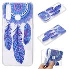 For Huawei Y7p Coloured Drawing Pattern Transparent TPU Case(Windmill) - 1