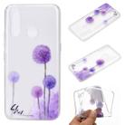 For Huawei Y7p Coloured Drawing Pattern Transparent TPU Case(Dandelion) - 1