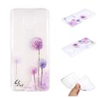 For Xiaomi Redmi Note 9 Pro Coloured Drawing Pattern Transparent TPU Case(Dandelion) - 1