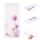 For OnePlus 8 Pro Coloured Drawing Pattern Transparent TPU Case(Dandelion) - 1