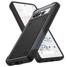 For Google Pixel 7 Pro 5G PC + TPU Shockproof Protective Phone Case(Grey+Black) - 1