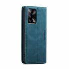 CaseMe 013 Multifunctional Horizontal Flip Leather Phone Case For OPPO F19/F19S/A74 4G/A95 4G/Reno6 Lite 4G Global(Blue) - 3