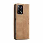 CaseMe 013 Multifunctional Horizontal Flip Leather Phone Case For OPPO F19/F19S/A74 4G/A95 4G/Reno6 Lite 4G Global(Brown) - 3