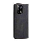 CaseMe 013 Multifunctional Horizontal Flip Leather Phone Case For OPPO F19/F19S/A74 4G/A95 4G/Reno6 Lite 4G Global(Black) - 3