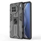 For vivo X90 5G Supersonic PC + TPU Shock-proof Phone Case(Black) - 1