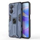 For Honor Play 40 Plus Supersonic PC + TPU Shock-proof Phone Case(Blue) - 1