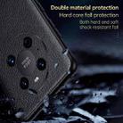 For Huawei Mate 40 Pro SULADA Invisible Bracket Leather Back Cover Phone Case(Blue) - 6