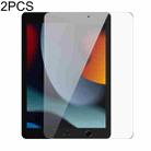 For iPad Pro 10.5/Air3/7/8/9 2pcs Baseus Crystal Series 0.3mm HD Tempered Glass Screen Protector - 1