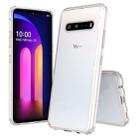 For LG V60 ThinQ Scratchproof TPU + Acrylic Protective Case(Transparent) - 1