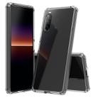 For Sony Xperia 10 II Scratchproof TPU + Acrylic Protective Case(Transparent) - 1