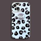 For iPhone 12 Film Printing Ultra-thin All Inclusive PC Phone Case(Leopard Nice) - 1