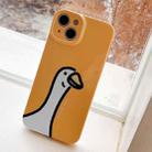 For iPhone 11 Film Printing Ultra-thin All Inclusive PC Phone Case(Duck) - 3