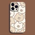 For iPhone 11 Pro Max Film Printing Ultra-thin All Inclusive PC Phone Case(Bears) - 1