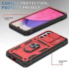 For Samsung Galaxy A33 5G Sliding Camera Cover TPU + PC Phone Case(Red+Black) - 4