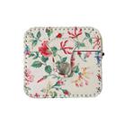 For AirPods Pro White Floral PU Leather Wireless Earphone Case - 1